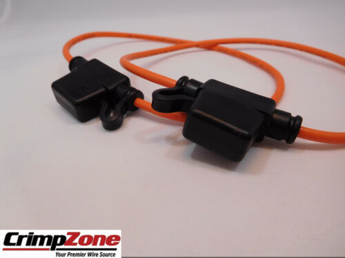 MINI ATM 16 AWG 10 AMP Inline Sicherungshalter - Water Resist Cap - Bild 2 von 6