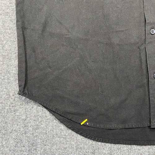 Vintage Guess Shirt Mens Small Black Point Collar Breathable Cotton Made in USA - Picture 18 of 18