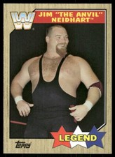 2017 Topps Heritage WWE #79 Jim Neidhart wrestling card