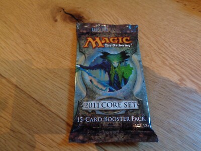 MTG 2011 Core Set M11 Magic the Gathering SEALED UNOPENED Booster Pack ENGLISH