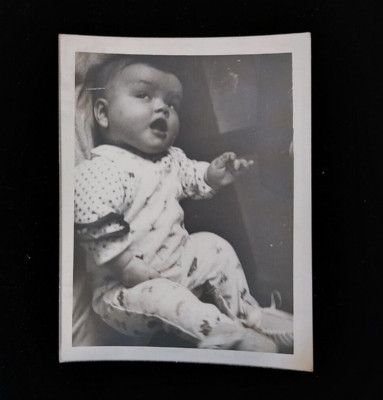 Photo of a Child in Memory of the First Year of Life, 1981, 3 х 4 inch