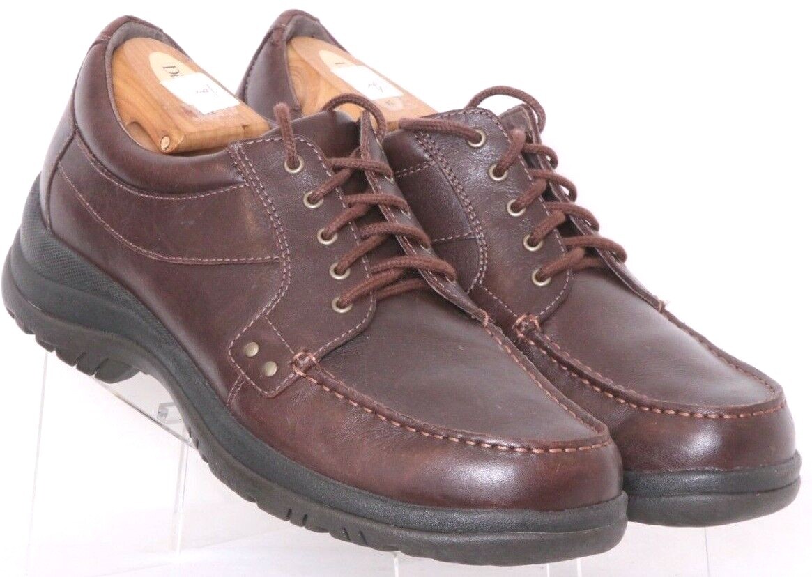 Dansko Wyatt Brown Leather Moc Toe Slip 