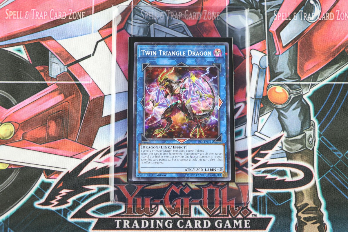 YuGiOh Twin Triangle Dragon SP18-EN036 1st Edition Starfoil Rare 