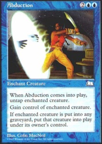 Abduction ~ Lightly Played Weatherlight MTG Magic UltimateMTG Blue Card - Picture 1 of 1