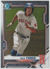 2021 Bowman Chrome Prospects #BCP114 Nick Yorke