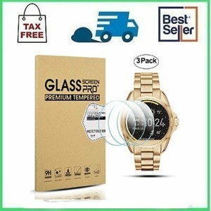 Screen Protector Cover for 3 MK Michael Kors Bradshaw Smart Watch Tempered Glass 742271976867 | eBay