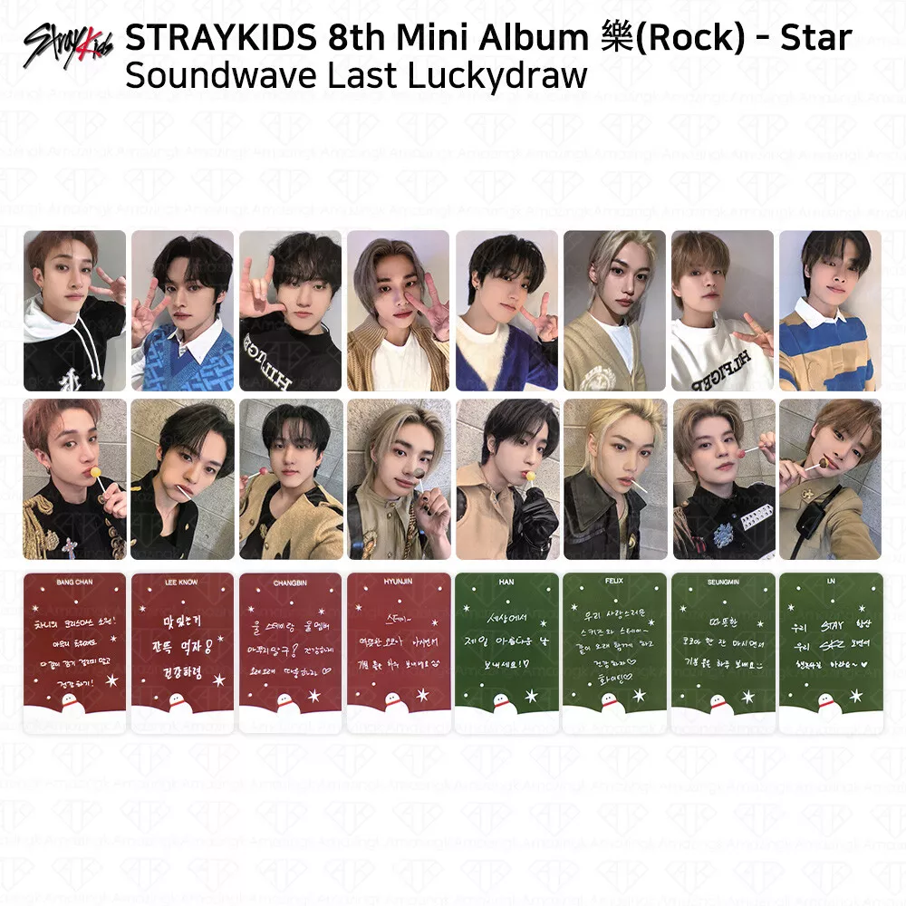 STRAY KIDS - ROCK STAR 8TH MINI ALBUM 樂 ROCK ROLL VER. (SOUNDWAVE LAST –  Kpop Omo