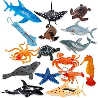 Liberty Imports Large Deep Sea Animals - Ocean Underwater Creatures - Realistic