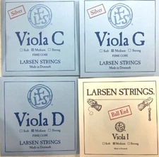 Original Larsen Viola String Set with Excellent A Strings 4/4 2025 Special