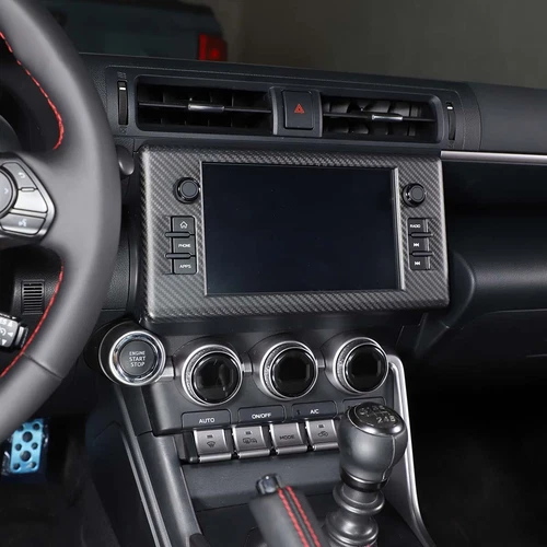 Juego de cubiertas de tablero interior de fibra de carbono real mate para GR86 BRZ 2022-2025 - Imagen 22 de 44