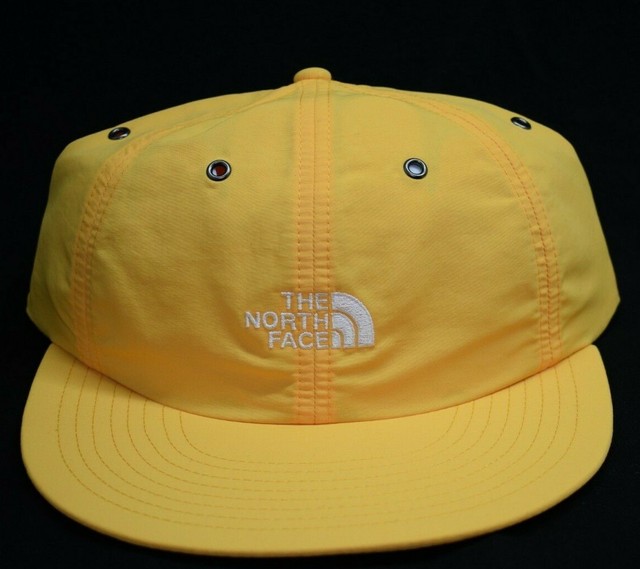 north face yellow hat