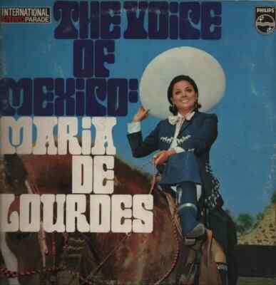 Maria De Lourdes The Voice Of Mexico Philips Vinyl LP