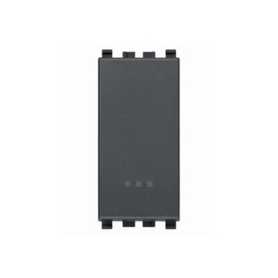 20008 Vimar Eikon Illuminable Button 10A 250V Grey