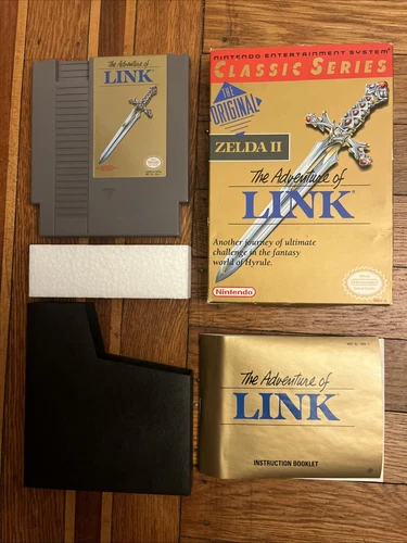 Zelda II: The Adventure of Link - Classic Series - Nintendo NES - CIB