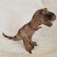 Toys R Us Dinosaur T Rex 16" T 22" L Large Soft Rubber Maidenhead Jurassic HUGE