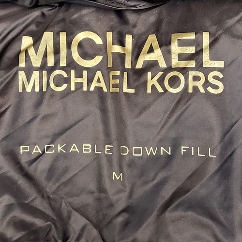 Chaqueta con capucha Michael Kors estampado de leopardo Reino Unido para mujer talla M K568 - Imagen 6 de 7