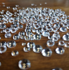 350pcs Simulation Dewdrops for Card Making Resin Dewdrop Waterdrop Assorted Kit