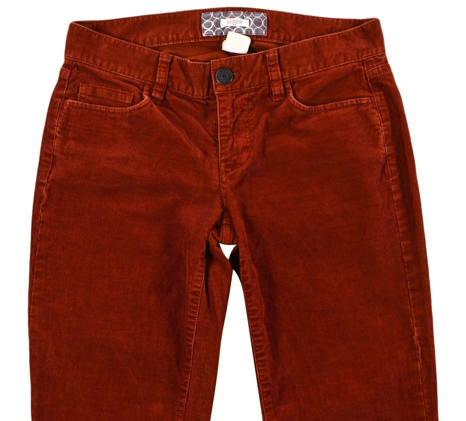 Pantaloni donna J.Crew MATCHSTICK in velluto a coste elasticizzati pantaloni ... - Immagine 3 di 4