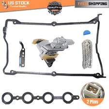 TIMING CHAIN TENSIONER SOLENOID KIT For Audi A4 VW Jetta Golf Passat 058109088B