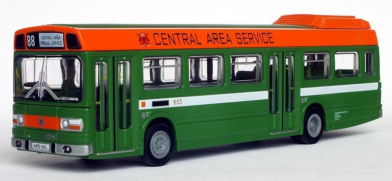 EFE 1/76 LEYLAND NATIONAL MK1 MKI LONG 2 DOOR NOTTINGHAM CITY TRANSPORT E15117