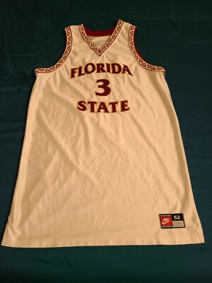 Nike Florida State FSU game worn used Karim Shabazz jersey gamer