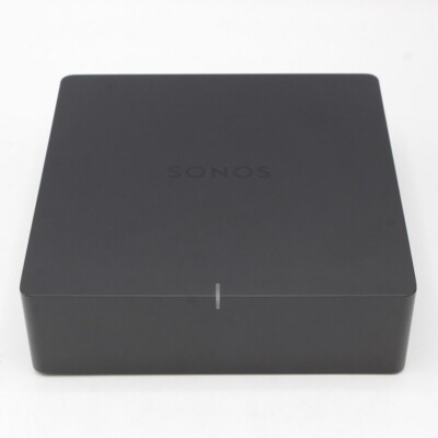 SONOS Port ネットワークオーディオプレイヤー 中古 Sonos Port Network Audio Receiver 24 bit PORT1JP1BLK | eBay