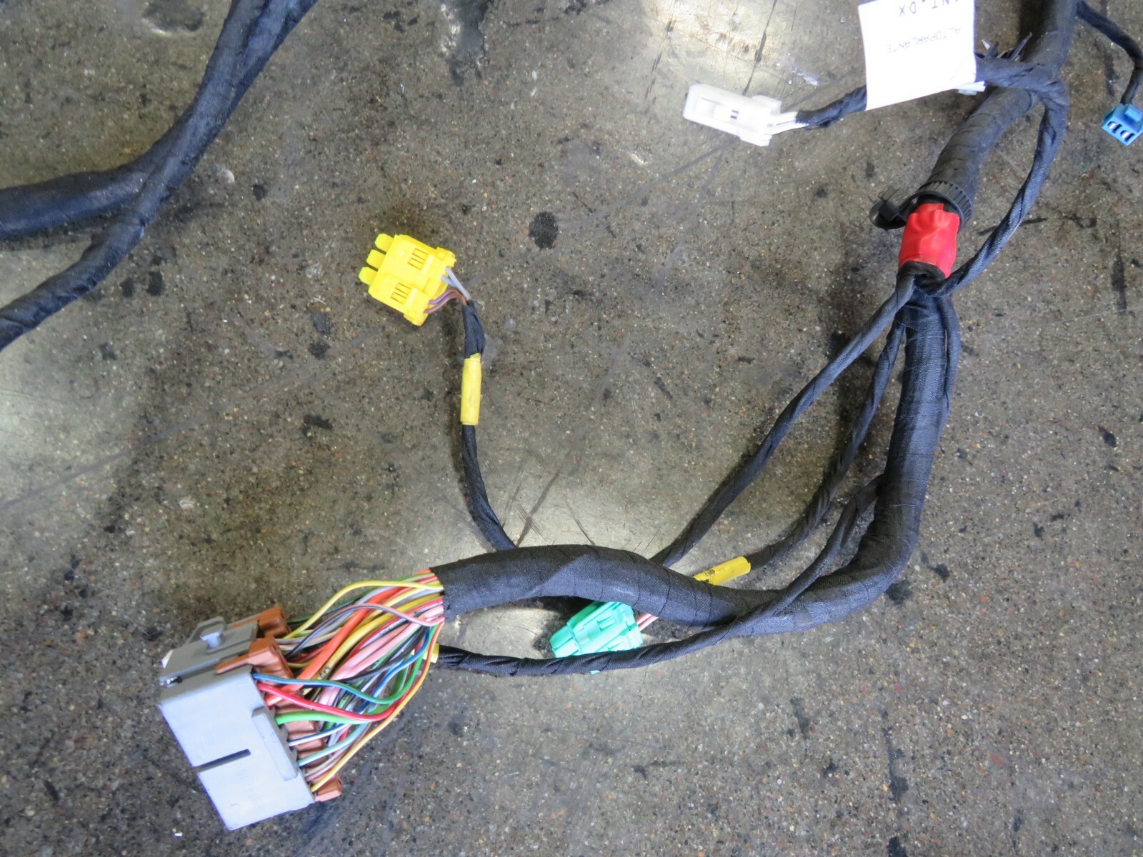 Ferrari 612 Scaglietti, Main Dash Wire Harness, Used, P/N, 206650