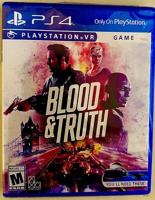 2019 Blood & Truth- Sony PlayStation 4