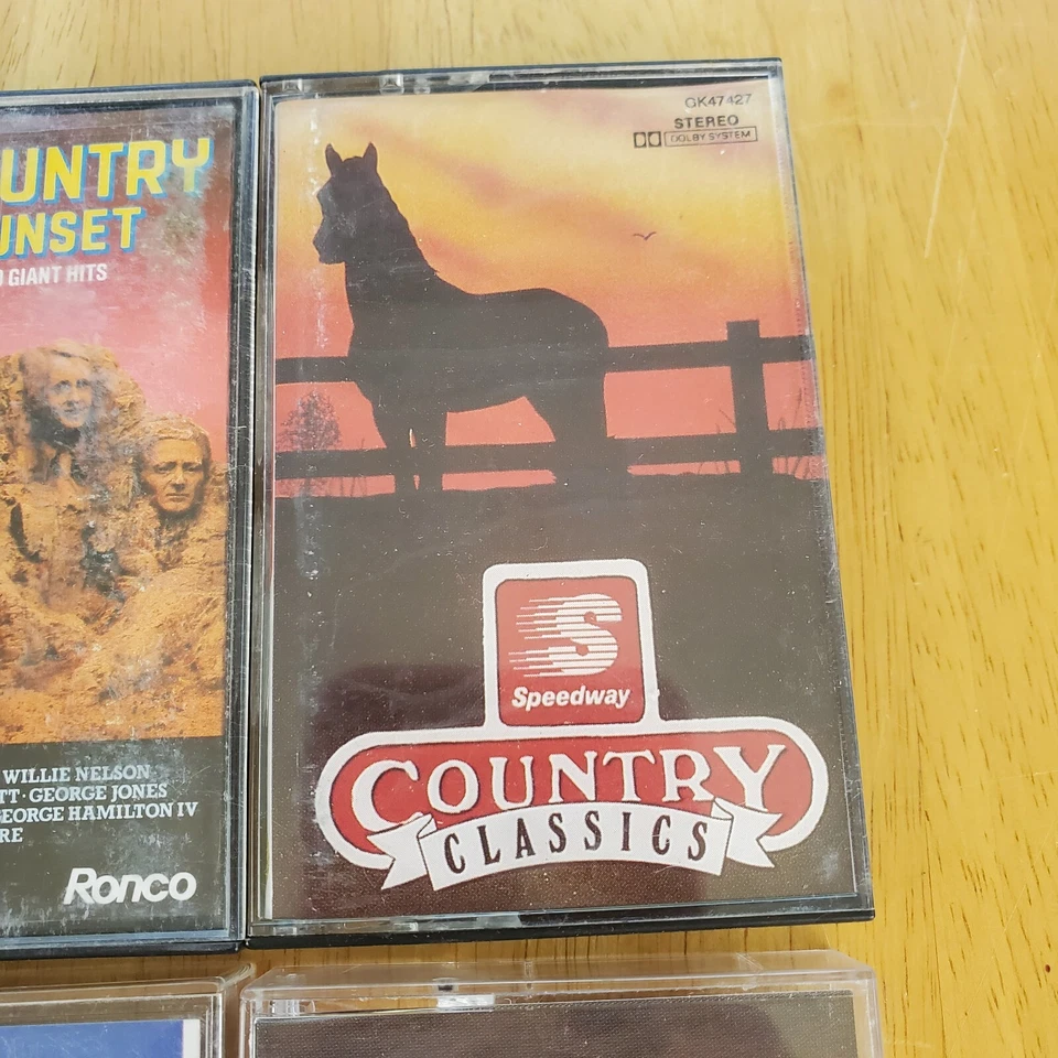 Vintage Country Music 12 Cassettes Marlboro Bob Wills Compilations Conway Twitty - Image 4 of 4