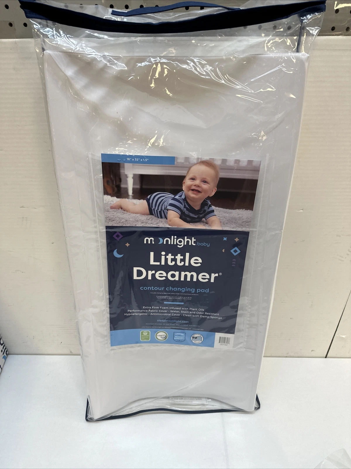 Moonlight Slumber Little Dreamer Contour Changing Pad