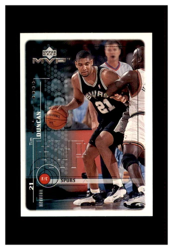 TIM DUNCAN UPPER DECK 1999-00 MVP  #143  SPURS MINT