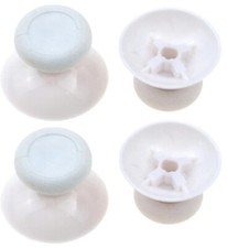 Lot of 4 Analog Thumbstick Joystick Replacement For Xbox One Slim X White