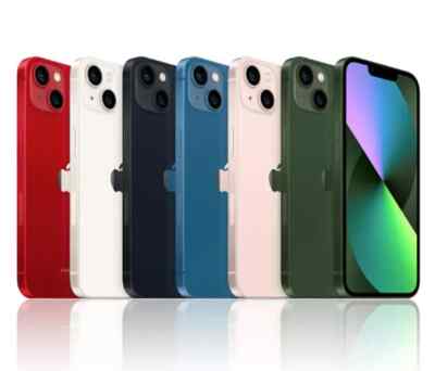 For T-Mobile - Apple iPhone 13 - 128GB - Midnight Pink Blue Red Green - OPEN BOX