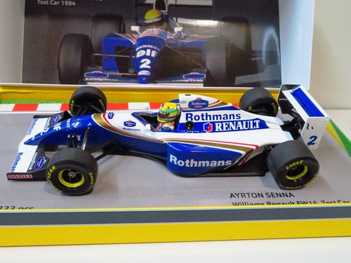 Ayrton Senna Williams Renault FW16 Testcar 1994 1:18 NEU Formel 1 - Bild 3 von 10