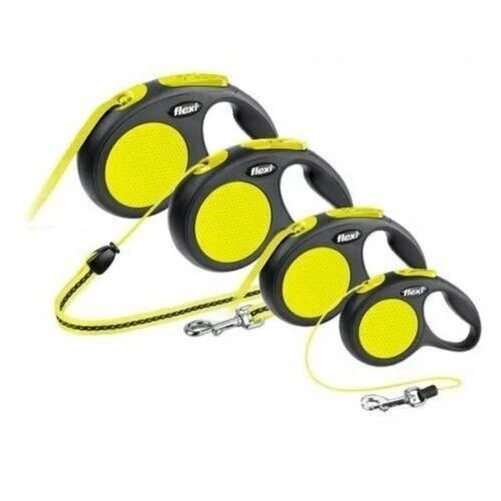 Flexi Neon Reflectante Cable para Perros - Imagen 1 de 1