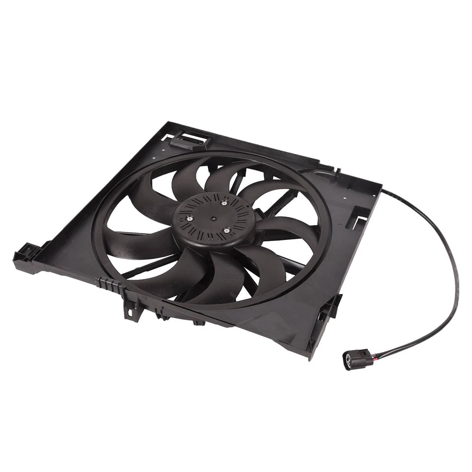 Conjunto de ventilador de refrigeración del radiador para Jaguar XJ XJR XF XFR XKR 3,0 L 5,0 L C2D38737 Foto 4 de 4