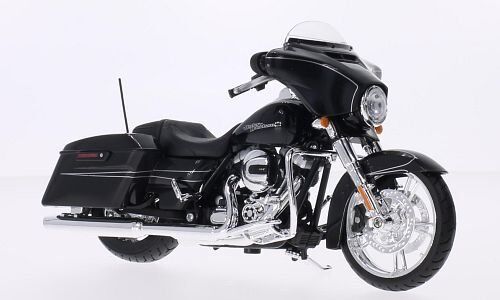 2015 Harley Davidson Street Glide Black 1/12 Motorcycle Model