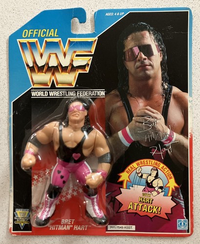New listingVINTAGE WWF HASBRO - Bret �Hitman� Hart...