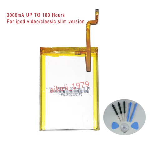 3000mAh Replacement Battery for iPod Video 5th 5.5 Gen 30GB Thin iFlash Adapter - Picture 5 of 8