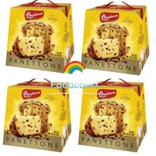 4 Packs Bauducco Panettone All Butter Gift Pack Italian Holiday Cake 26.5oz Each