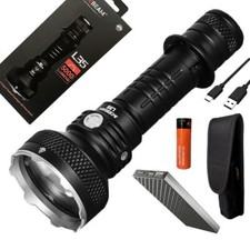Linterna táctica LED Acebeam L35 XHP70 con batería 21700 y banco de energía de 10000 mAh