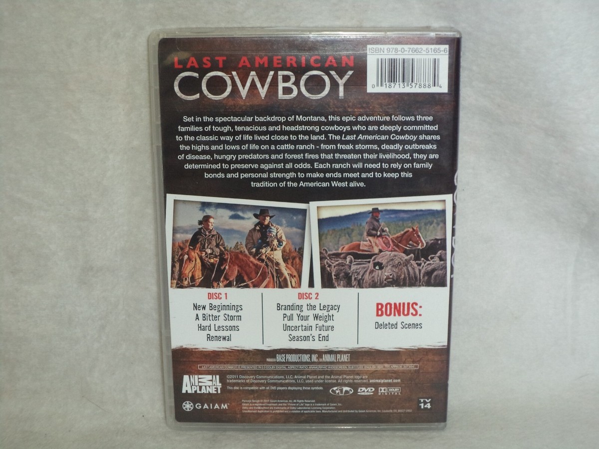 Last American Cowboy (DVD Animal Planet Series 2-Disc Set) Montana