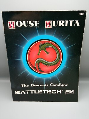 Battletech v223: House Kurita: The Draconis Combine FASA 1620 Rollenspiel Buch
