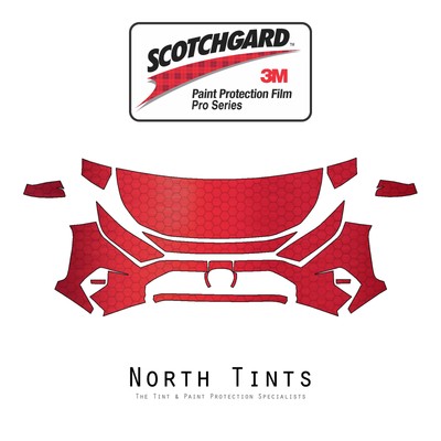 3M Scotchgard Paint Protection Film Clear Bra 2009 2010 2011 2012 Toyota Rav4
