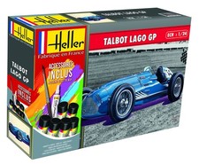Heller 1: 24 Gift Set - Talbot Lago GP