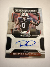 Demetris Robertson 2022 Panini Prizm Auto SS-DRO 