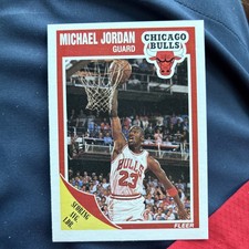 1989-90 Fleer - Michael Jordan #21 Chicago Bulls HOF GOAT NM MT