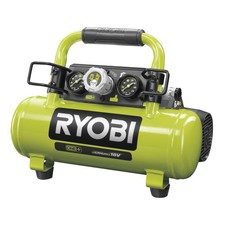 Ryobi R18AC-0 Battery Air Compressor 18V ONE+ 3.8 Liters 8.3 Bar (Body Only)