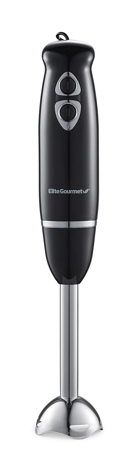 Elite Gourmet EHB1015 Immersion Hand Blender 500 Watts, Black/Stainless Steel
Opens in a new window 