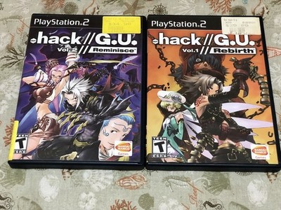 .hack G.U. Vol 1 and Vol 2 TESTED and Working for PlayStation 2 PS2 Games